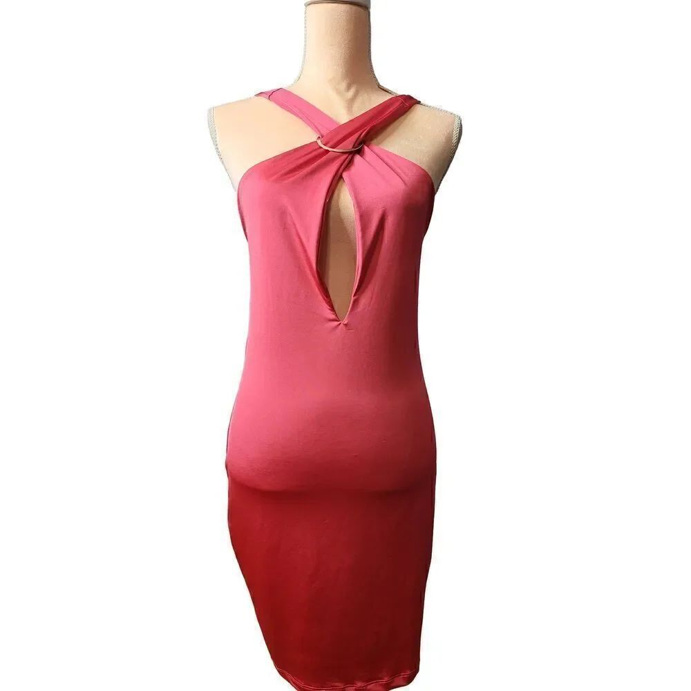 Dolls Kill Halter O Ring Dress